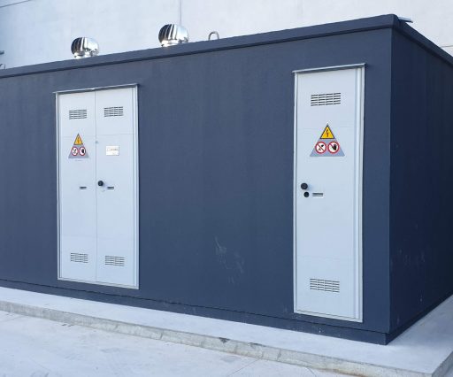 COSTRUZIONE CABINA DI MEDIA TENSIONE