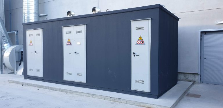 COSTRUZIONE CABINA DI MEDIA TENSIONE